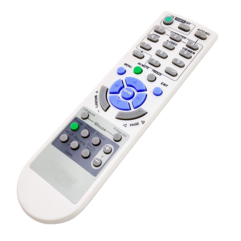 InTeching RMT-PJ31/ RMT-PJ32/ RD-448E Projector Remote Control for NEC NP-M260W, NP-M260X, NP-M271X, NP-M300W, NP-M300WS, NP-M300X, NP-M300XS, NP-M311W, NP-M311X, NP-P350W, NP-P350X, NP-P401W - Image 2